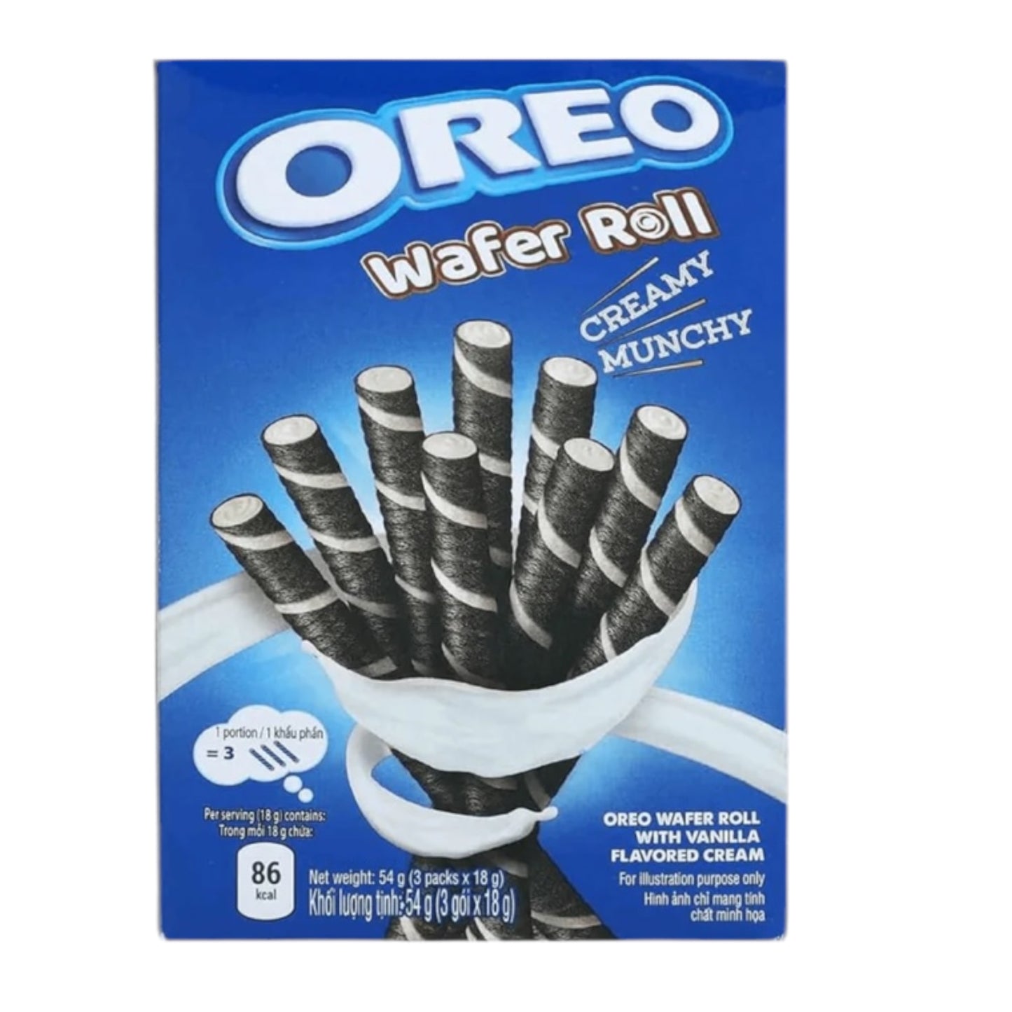 Oreo Waffer Roll Vanilla 54g