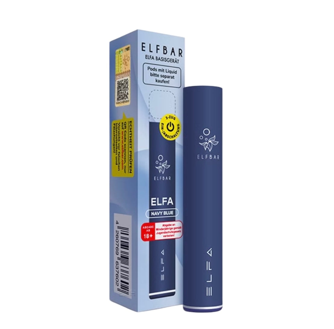 Elfbar ELFA Navy Blue Starter Kit m. 20mg 5