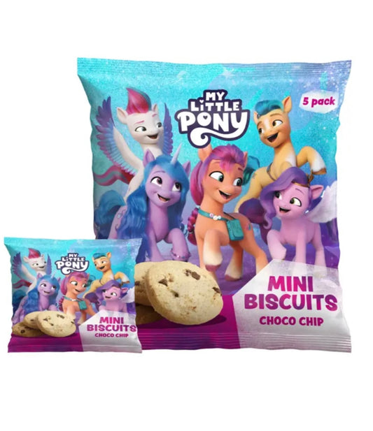 My Little Pony Choco Chip Mini Biscuits