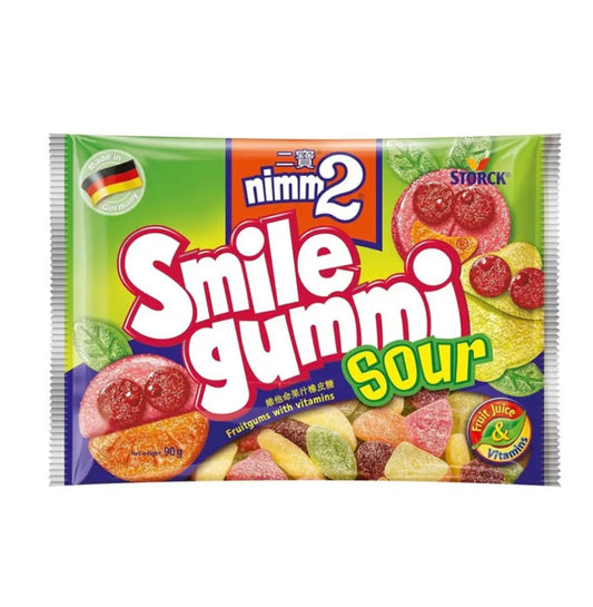 Nimm 2 Smile Gummi Sour 90g