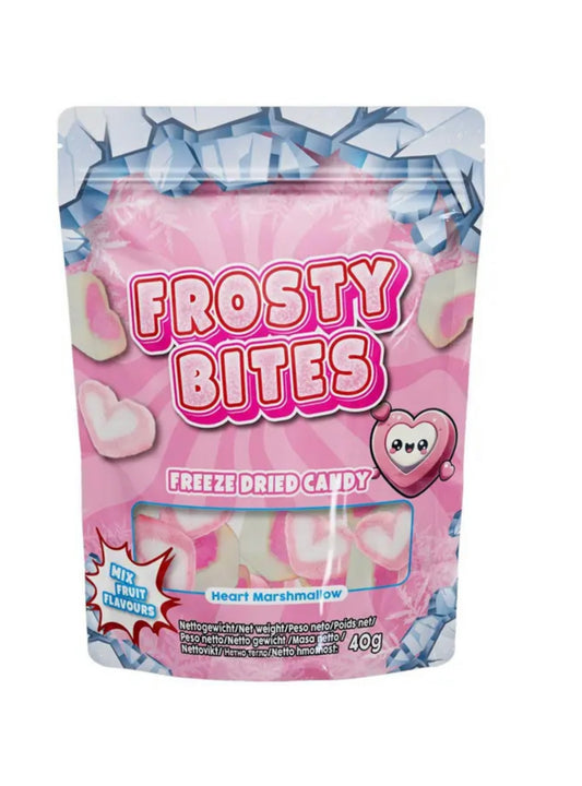 Frosty Bites Heart Marshmallow 40g